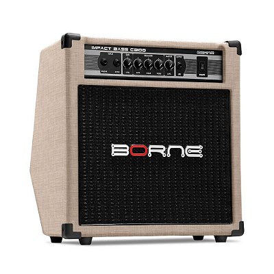 Amplificador Baixo Borne Impact Bass CB100 Palha 70W