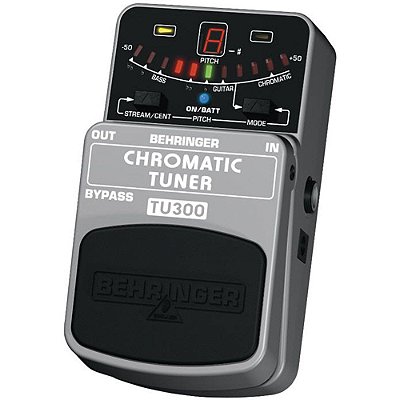 Pedal para Baixo / Guitarra Behringer Chromatic Tuner TU300