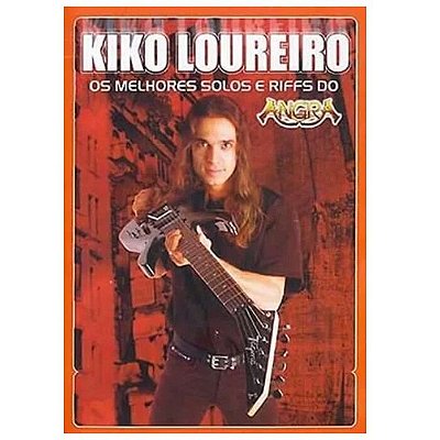 DVD Os Melhores Solos e Riffs do Angra Kiko Loureiro