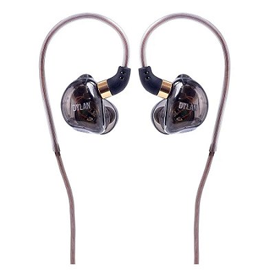 Fone de Ouvido In Ear Dylan DE-115 Black