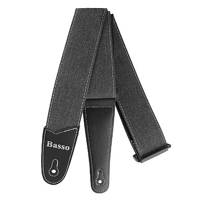 Correia 5 cm Basso PL 61 Jeans Preto