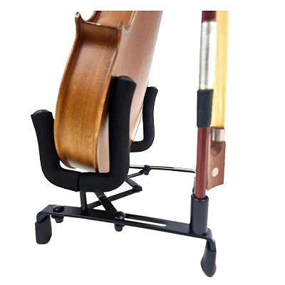 Suporte Violino e Arco Compacto Saty VR-10