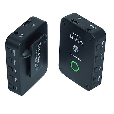 Monitor de Palco Sem Fio para Fone de Ouvido M-Vave WP-9