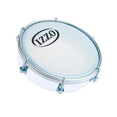 Tamborim 6" Izzo ABS Branco 3691B