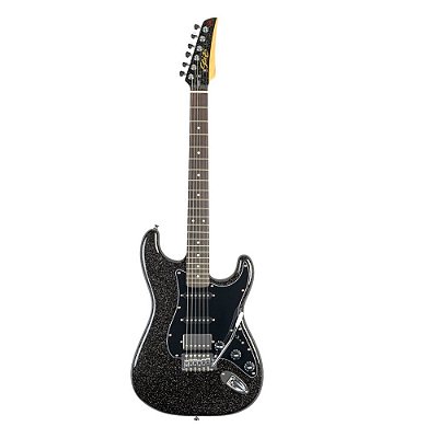 Guitarra Super Stratocaster Seizi Fun Katana Musashi Midnight Black Sparkle