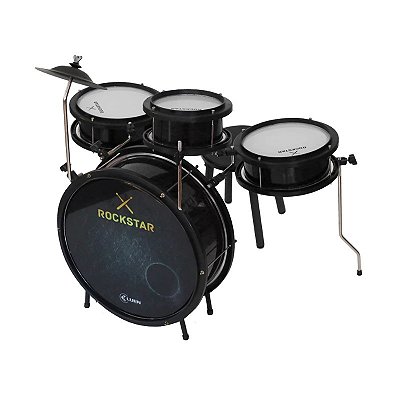 Bateria Acústica Infantil Luen Rockstar 44005PT