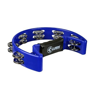 Pandeiro Meia Lua Luen 40070AZ Azul