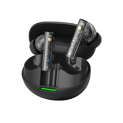 Fone de Ouvido In Ear Sem Fio com Microfone KZ Carol Pro