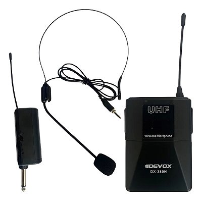 Microfone Headset Wireless Devox DX-380H