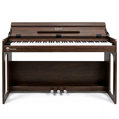 Piano Digital de Móvel Mizutani Sakura 88 Teclas 7/8 Walnut