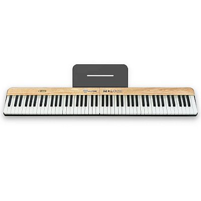 Piano Digital Portátil Mizutani M-LOCK 88 Teclas 7/8 Marfim