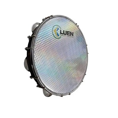 Pandeiro 11" Fórmica Luen 40035PT Preto