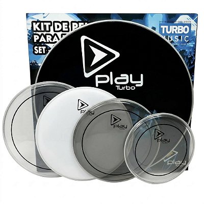 Kit de Peles Turbo Play 10", 12", 14" e 20" PlayDH20