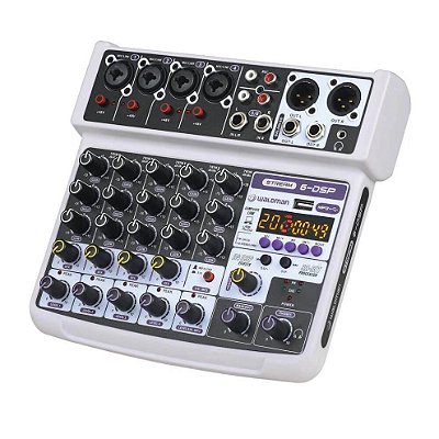 Mesa de Som 6 Canais Waldman ST-6 DSP