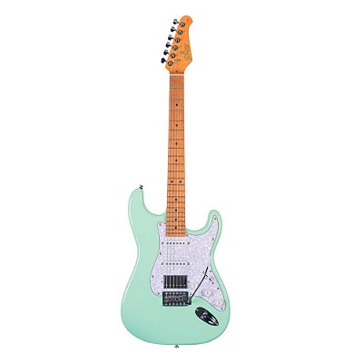 Guitarra Super Stratocaster Seizi Fun Budokan Vintage Surf Green