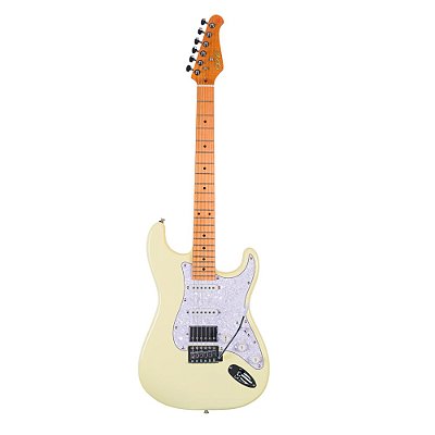 Guitarra Super Stratocaster Seizi Fun Budokan Vintage Olympic White