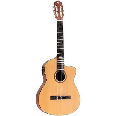 Violão Elétrico Nylon Strinberg SC200C NS Fosco