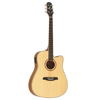 Violão Elétrico Aço Strinberg Jumbo London LE30C NT