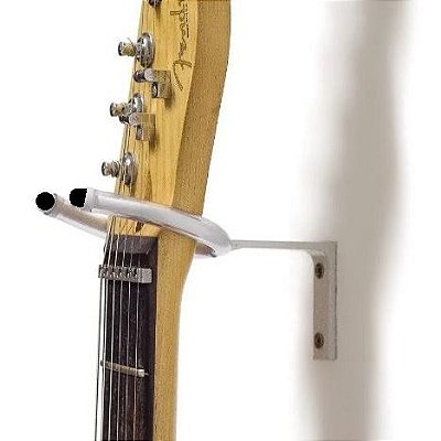 Suporte de Parede Ukulelê / Guitarra / Violão Zad Som SP10S Branco