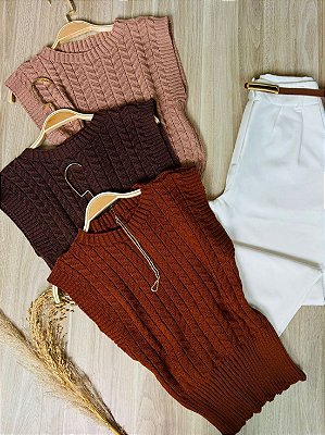 Colete Tricot Sarah