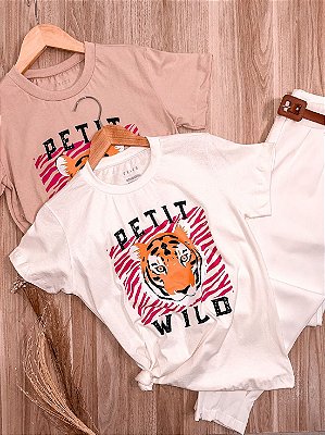 T-shirt Petit Wild Tiger
