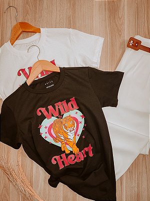 T-shirt Wild Heart Tigre