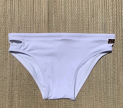Sunga Branca com Designer na Lateral - PowerSlip
