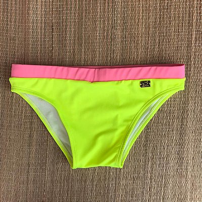 Sunga Duo Neon com Rosa Chiclete - PowerSlip