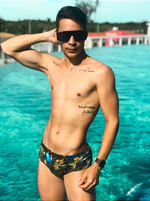 Sunga Coqueiro Black - Tradicional