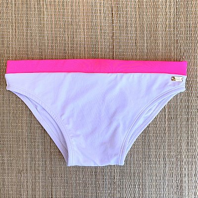 Sunga Duo White Pink - PowerSlip