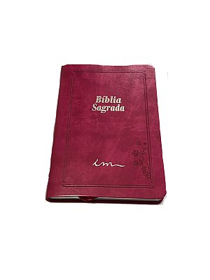 BÍBLIA SAGRADA ICM - SLIM - REVISTA E CORRIGIDA - ROSA SBB