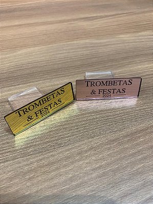 BROCHE - TROMBETAS E FESTAS - 2024 (IMANTADO)