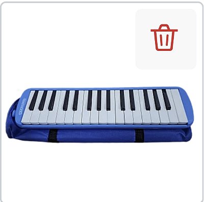 Escaleta ARCA EDUCA 32 Teclas com Capa - Aprendiz Musical EA32