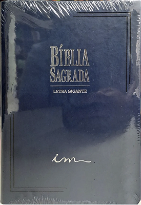 Bíblia ICM Letra GIGANTE Azul