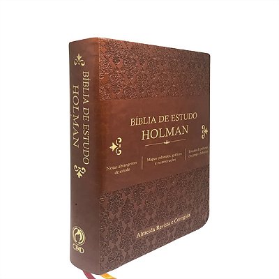 Bíblia de Estudo Holman Marrom - Ed. CPAD