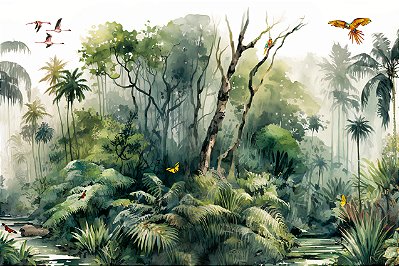 Impressão em tecido Canvas Paisagem Clássica