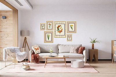 Composição Flores & Asas