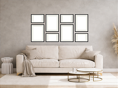 Porta Retratos - Composição 8 Quadros