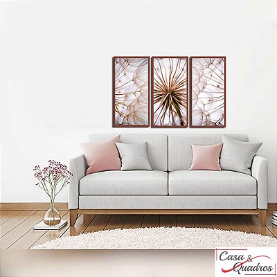 QUADROS  DENTE DE LEÃO KIT 3 QUADROS