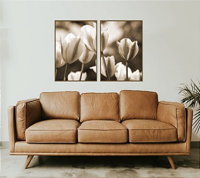 QUADROS TULIPAS 2 EM 1