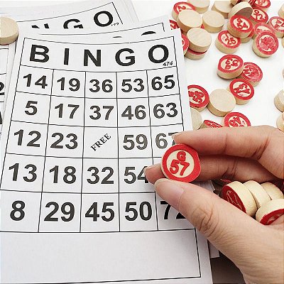 Jogo Bingo com 40 Cartelas