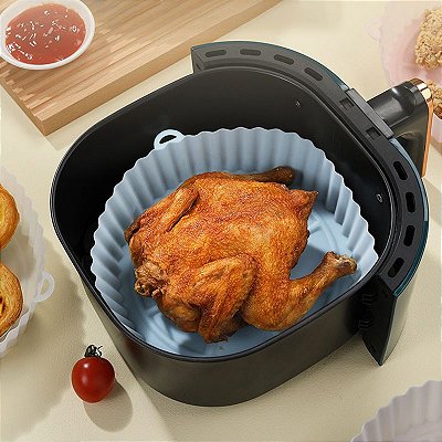 Protetor Forro Reutilizável para Fritadeira Air Fryer Fornos