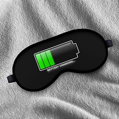 Máscara de Dormir em neoprene - Battery Charging