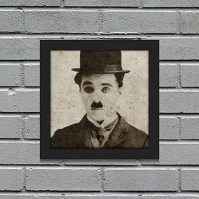 Quadro Retrô Charlie Chaplin