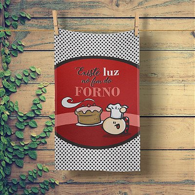 Pano Multiuso em Microfibra Bichinhos de Jardim Luz no fim do Forno