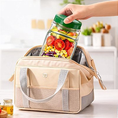 Pote com Abertura Lateral para Saladas Molhos e Alimentos