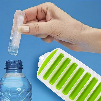 Forma de Gelo em Bastão para Garrafas e Bebidas