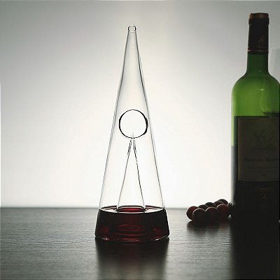 Decanter Pirâmide Crystal Wine - 500ml