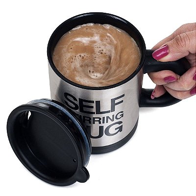 Caneca Self Stirring Mug Mexedor Automático
