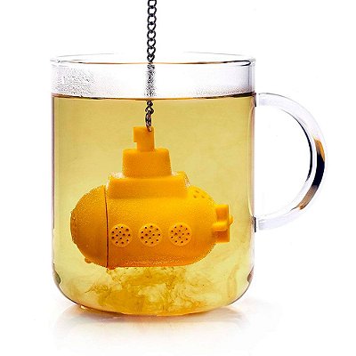 Infusor de Chá Yellow Submarine - submarino amarelo